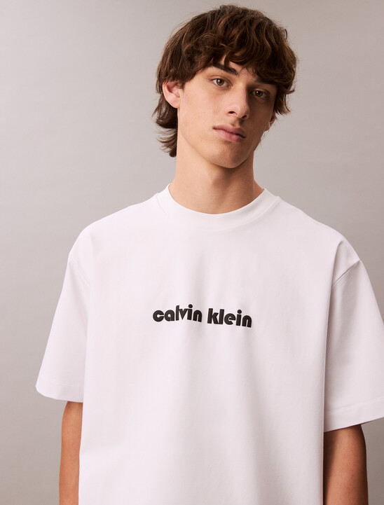 Cooling Jersey Relaxed Logo Tee