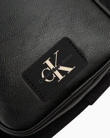 CKJ Tagged Phone Crossbody Bag, BLACK, hi-res