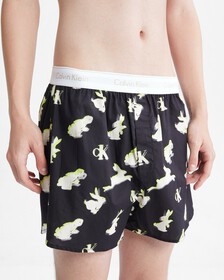 YEAR OF THE RABBIT BOXERS, LNY RABBIT PRINT MEDIUM+BLACK BEAUTY, hi-res