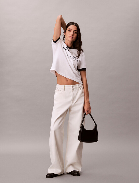 Heritage Logo Relaxed Ringer Tee