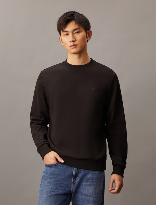 Back Monogram Print Sweatshirt