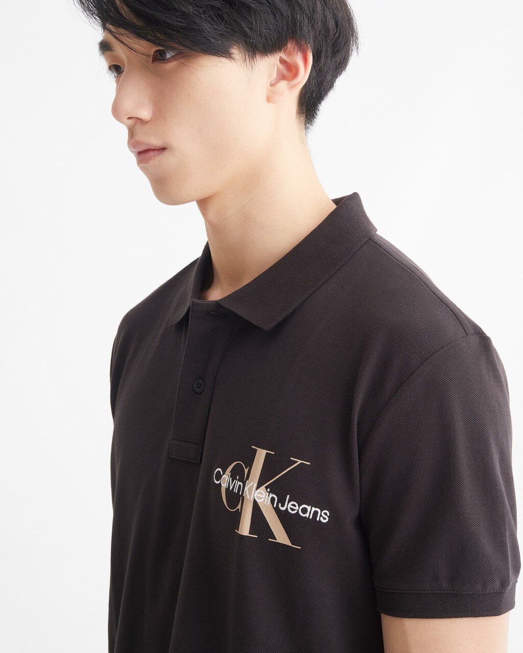 Archival Neutrals Polo, CK BLACK, hi-res