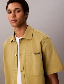 Utility Relaxed Short Sleeve Shirt, Cedar, hi-res