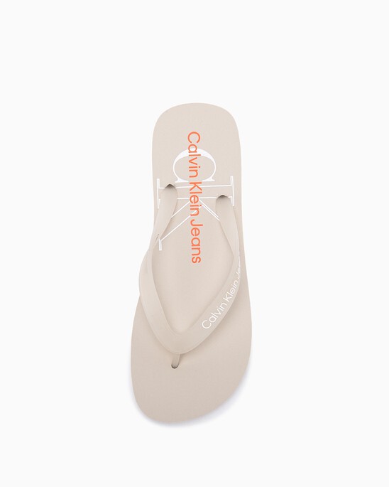 MONOGRAM FLIP FLOPS