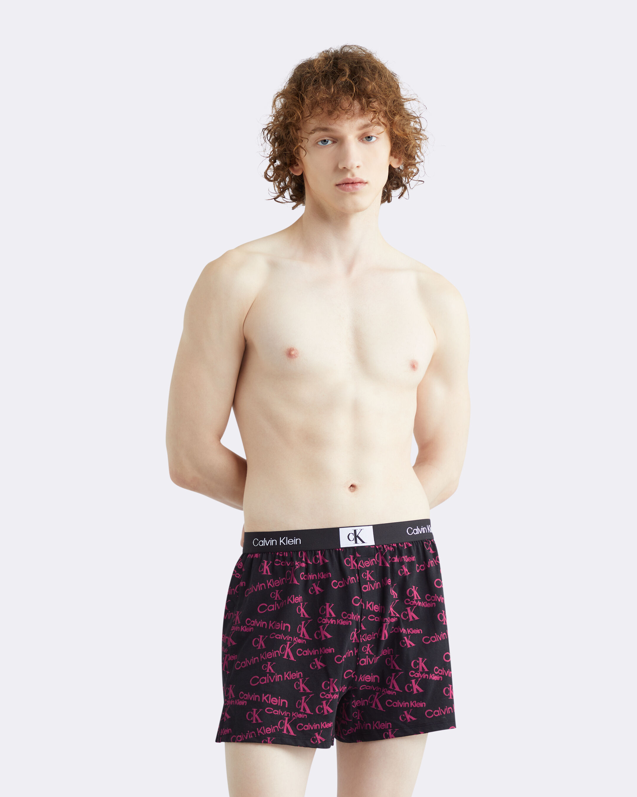 CALVIN KLEIN 1996 COTTON SLIM BOXERS black Calvin Klein Malaysia