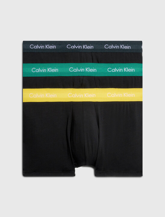 Cotton Stretch 3 Pack Low Rise Trunk