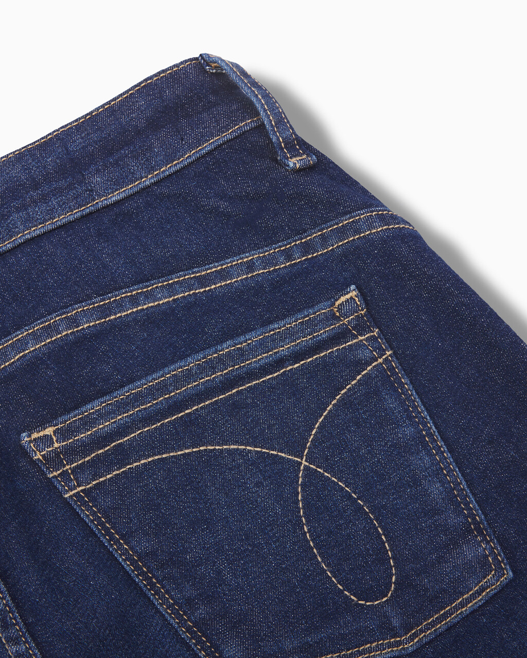 FOREVER STRETCH High Rise Body Ankle Jeans, Abe Dark Blue Dstr Hem, hi-res
