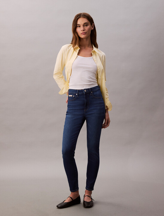 High Rise Skinny Ankle Jeans