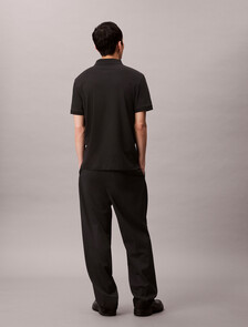 Solid Liquid Touch Polo, Black, hi-res