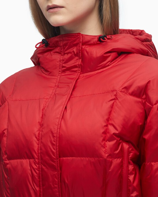 DUAL-TONE DOWN PUFFER JACKET