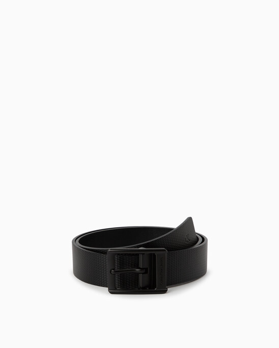 Textured Pin Buckle Belt