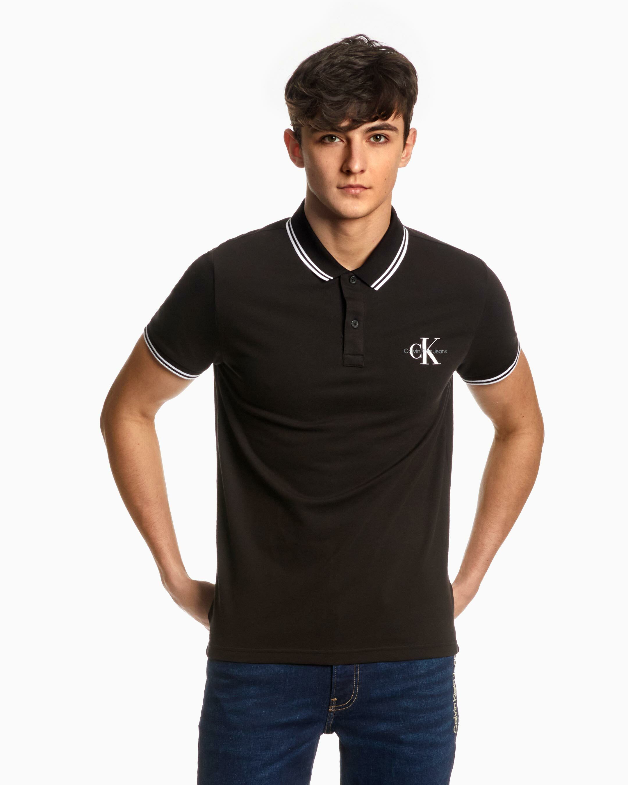 Calvin klein sales pima cotton polo