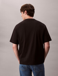 Block Logo Graphic Relaxed T-Shirt, Black, hi-res