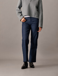 90s Straight Indigo Forever Raw Jeans, INDIGO FOREVER RAW, hi-res