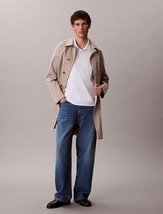 Mercerized Slim Polo