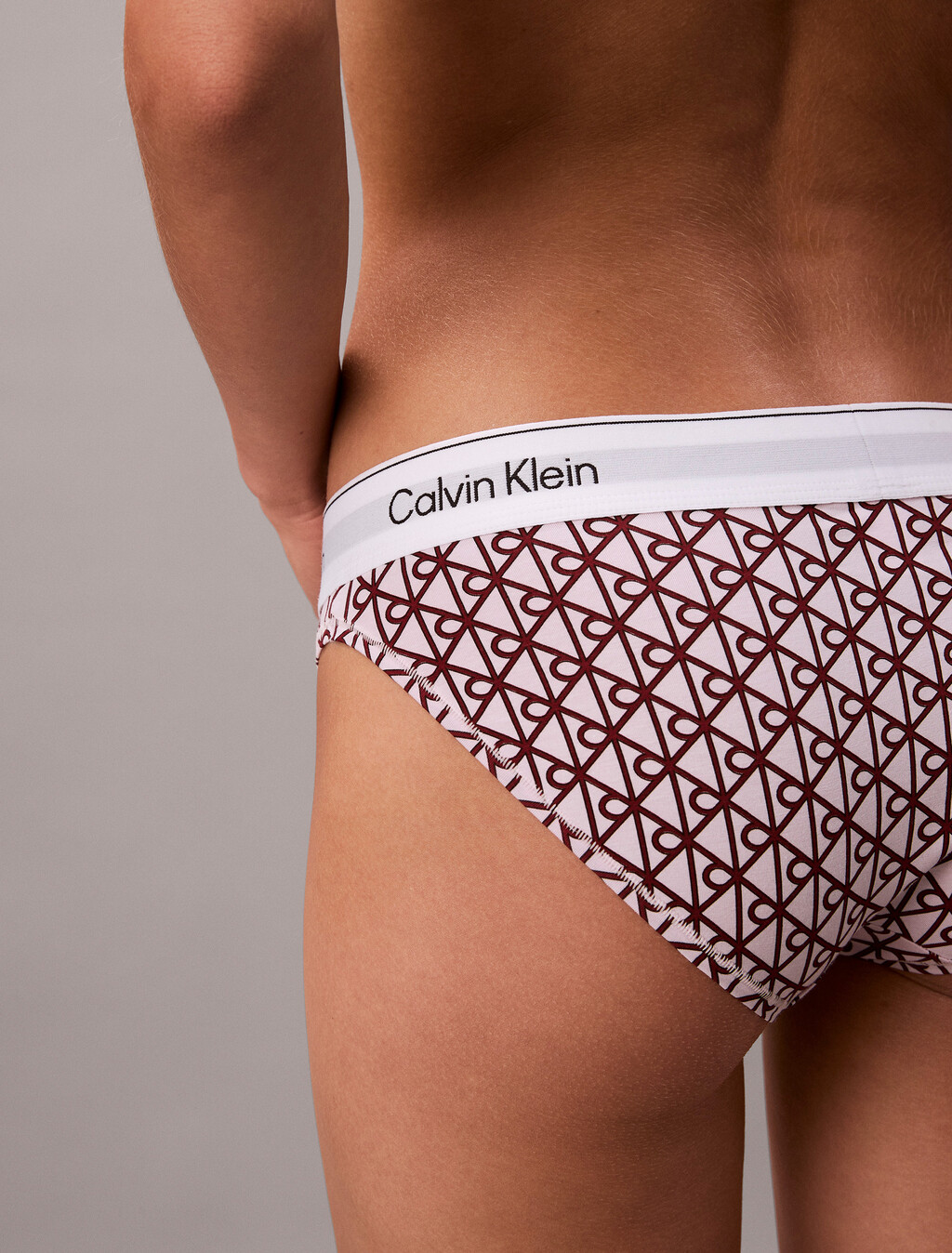 Bikini Briefs - Icon Cotton Modal, BIJOU MODERN EMBLEM OUTLINE+SPRING LILAC, hi-res