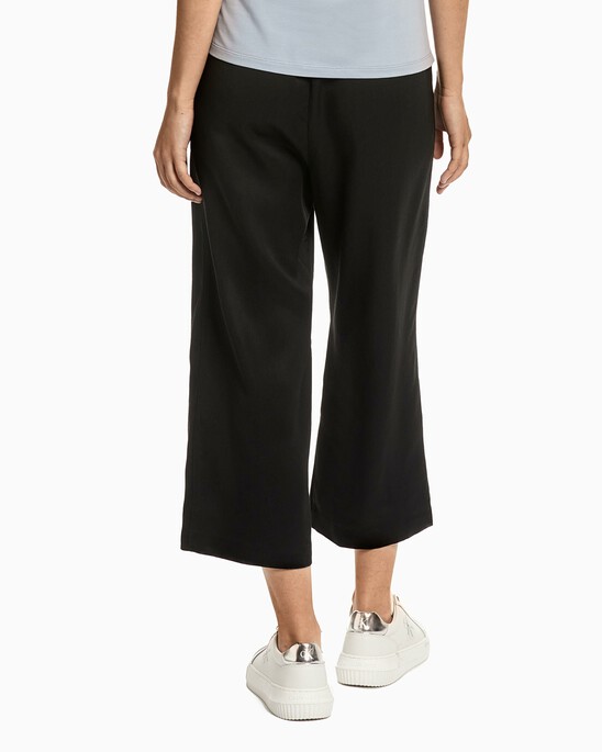 WIDE LEG CROPPED PANTS