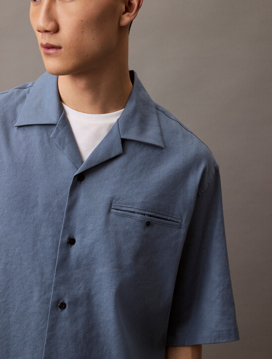 Relaxed Linen Lyocell Shirt
