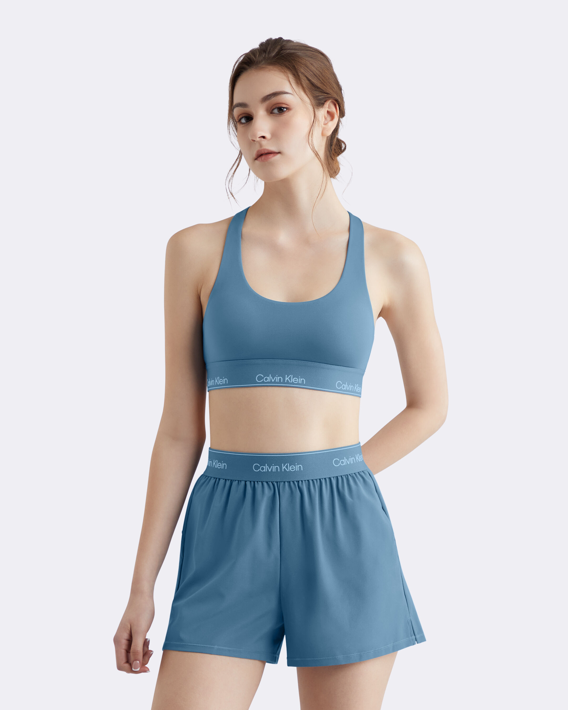 Calvin klein sports online bra set
