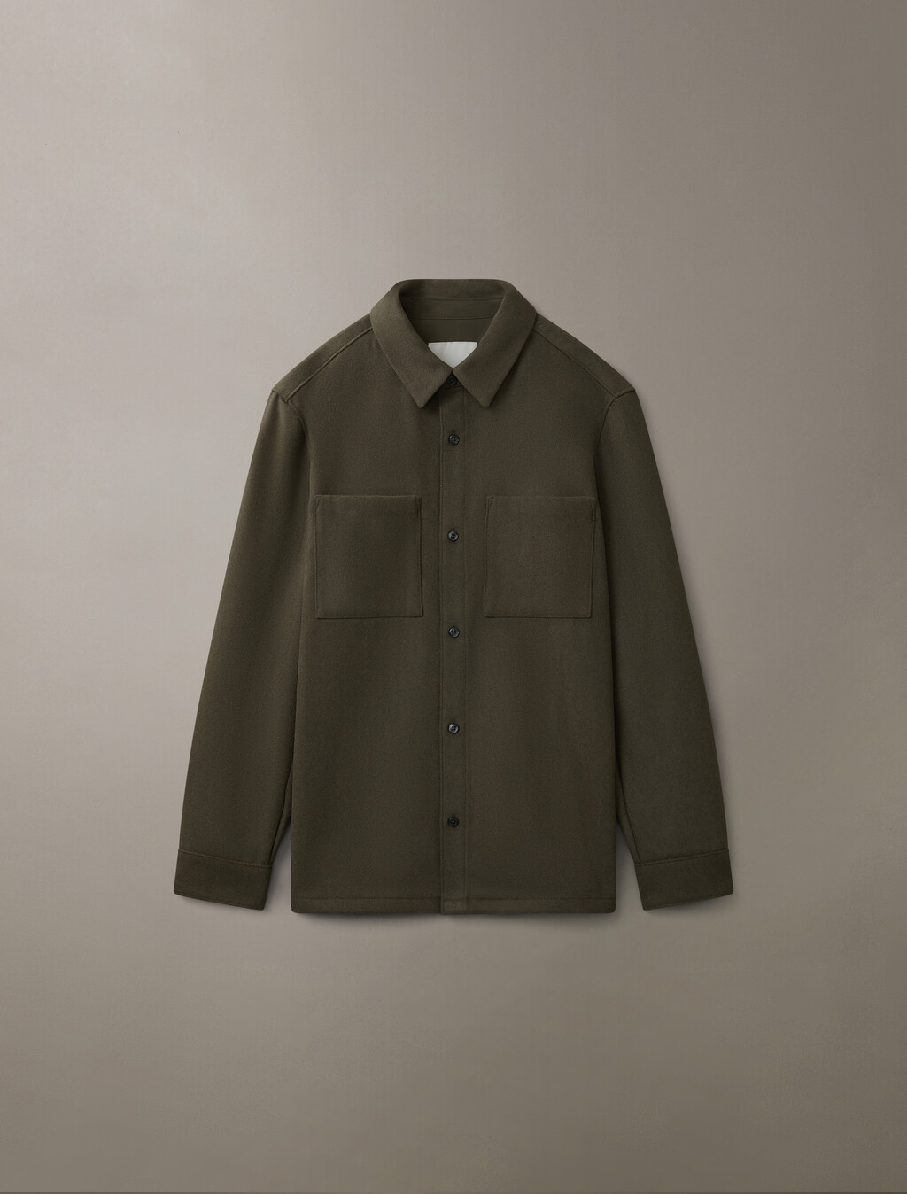 Wool Blend Shirt, Tarmac, hi-res