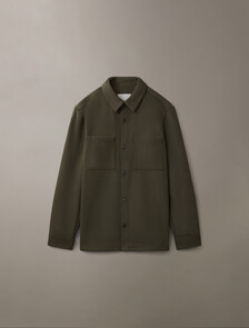 Wool Blend Shirt, Tarmac, hi-res