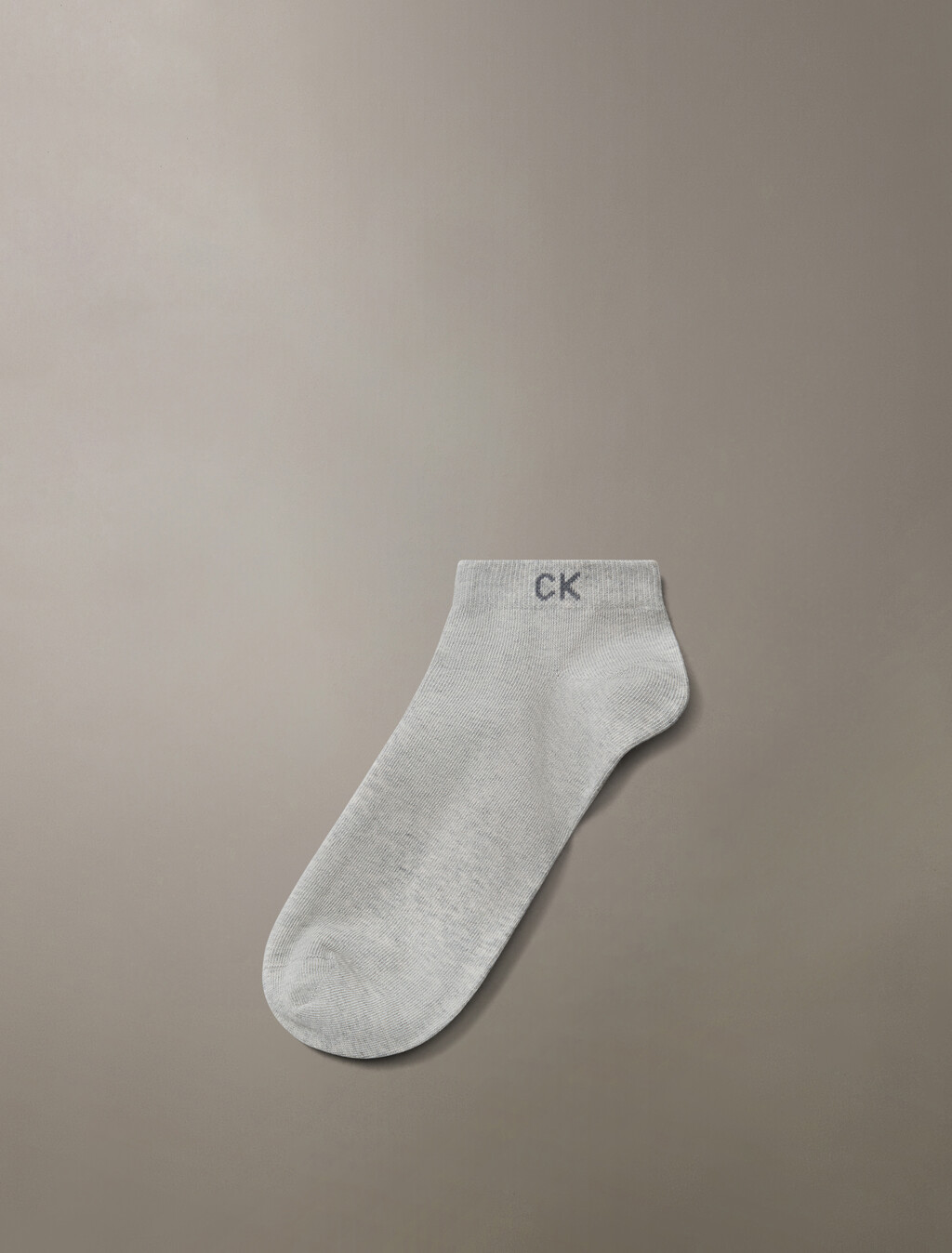 CK Logo Low Cut Socks, OXFORD HTR, hi-res
