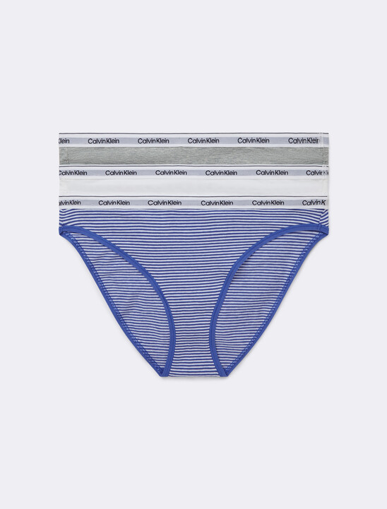3 Pack Low Rise Bikini Briefs