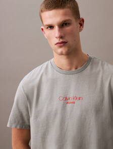Acid Wash Logo T-shirt, Trooper, hi-res