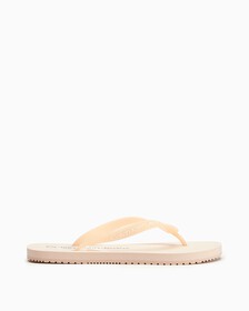 Delhi Monogram Beach Sandals, Peach Blush, hi-res