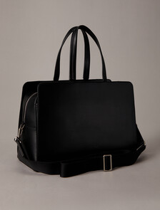 CK Attaché Large Satchel, Black Beauty, hi-res