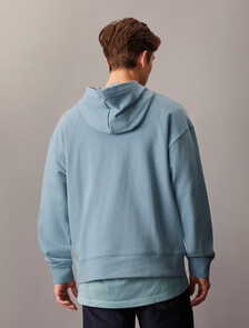 Hero Logo Terry Hoodie, Faded Denim, hi-res
