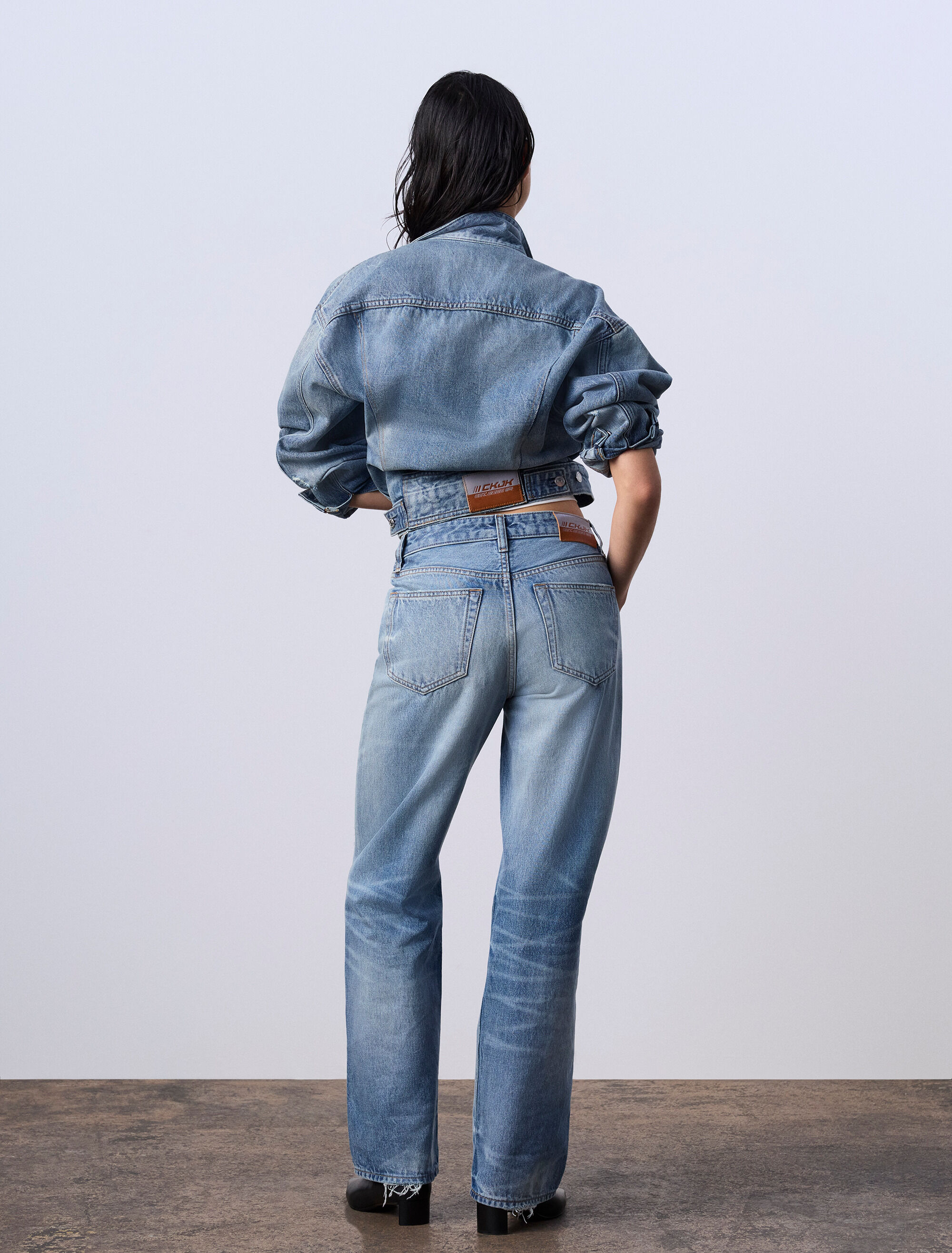 Jung Kook for Calvin Klein 90s Straight Jeans | blue | Calvin