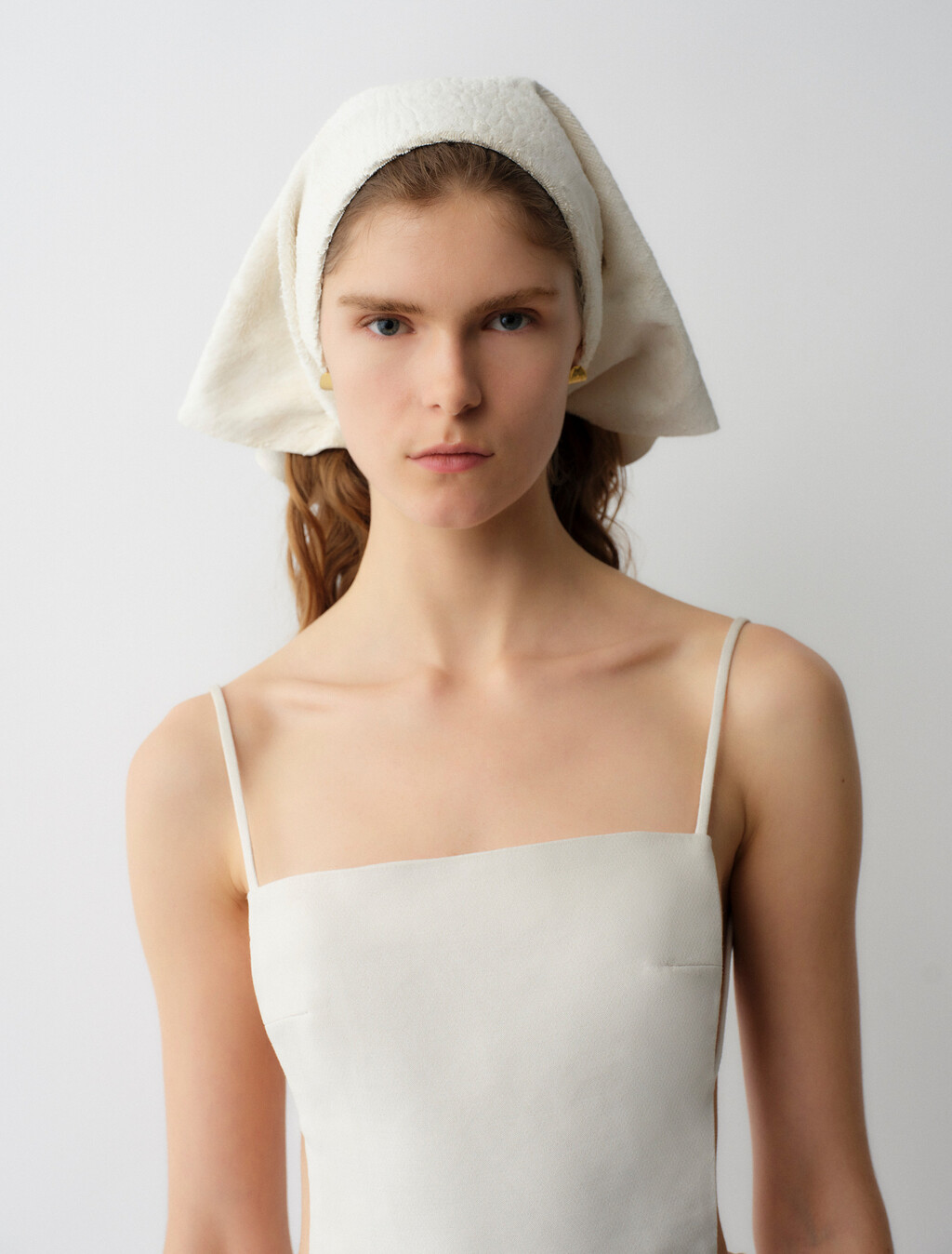 Henrietta Dress, Off White, hi-res
