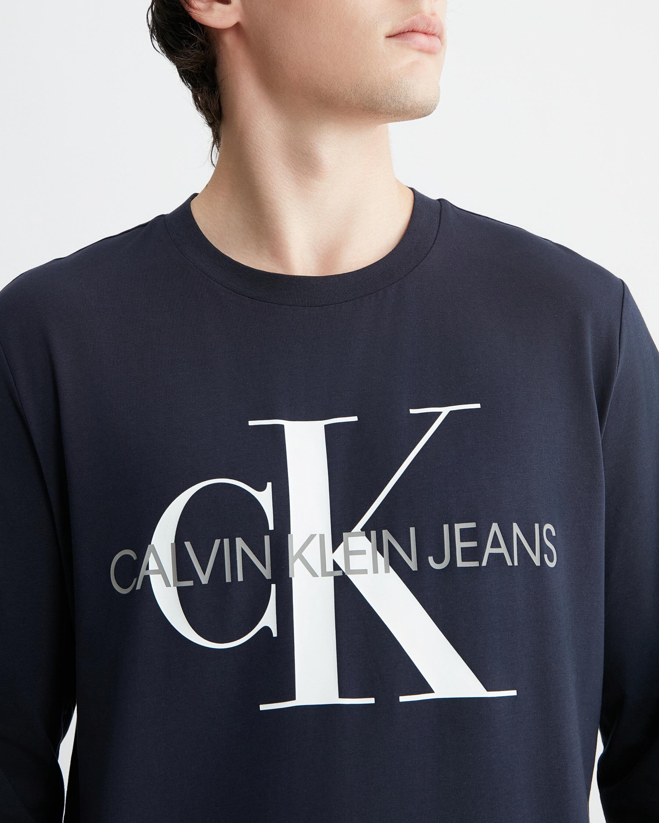 Calvin klein shop logo long sleeve