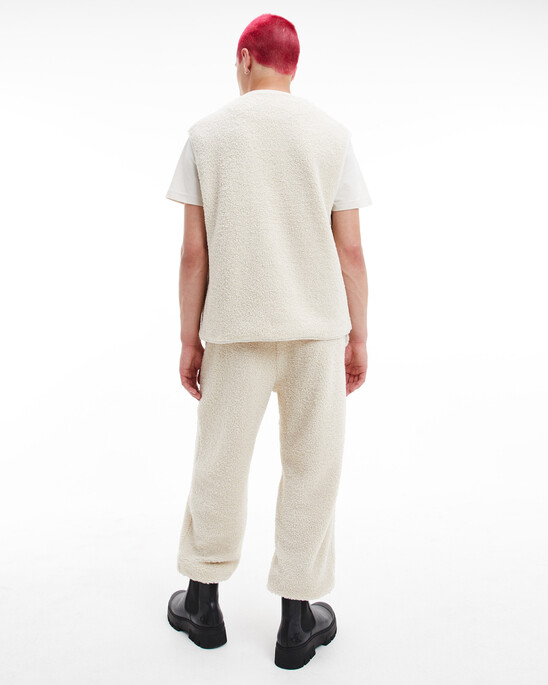 GENDERLESS MONOGRAM FLEECE VEST
