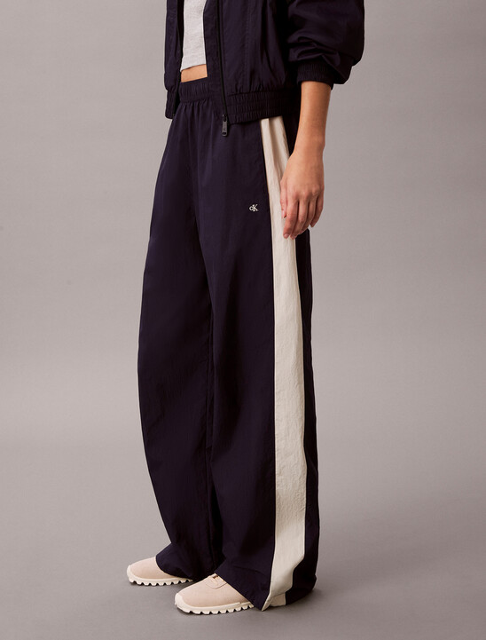 Relaxed Nylon Track Pants