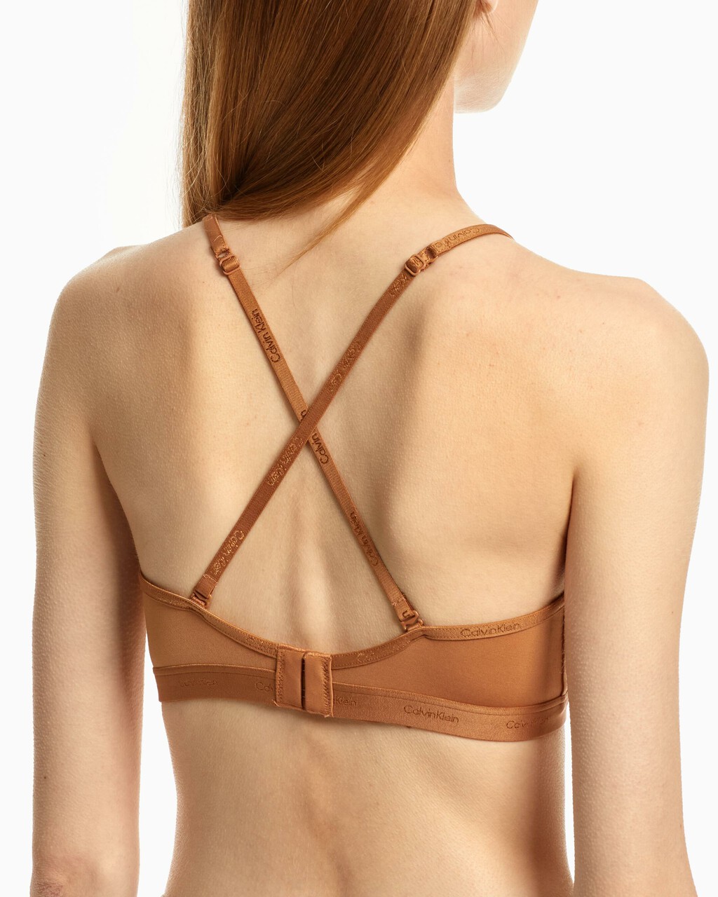 FORM TO BODY NATURAL TRIANGLE BRA, SANDALWOOD, hi-res