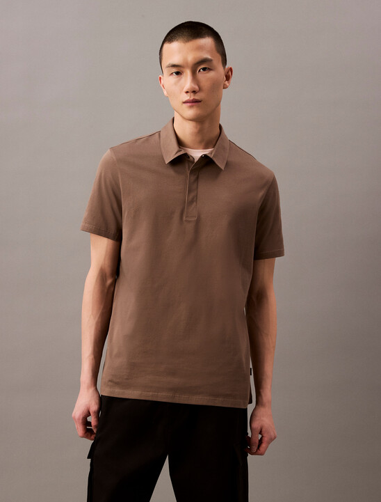 Double Mercerized Cotton Short Sleeve Polo