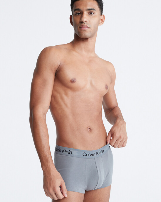 Cotton Stretch 3 Pack Low Rise Trunks