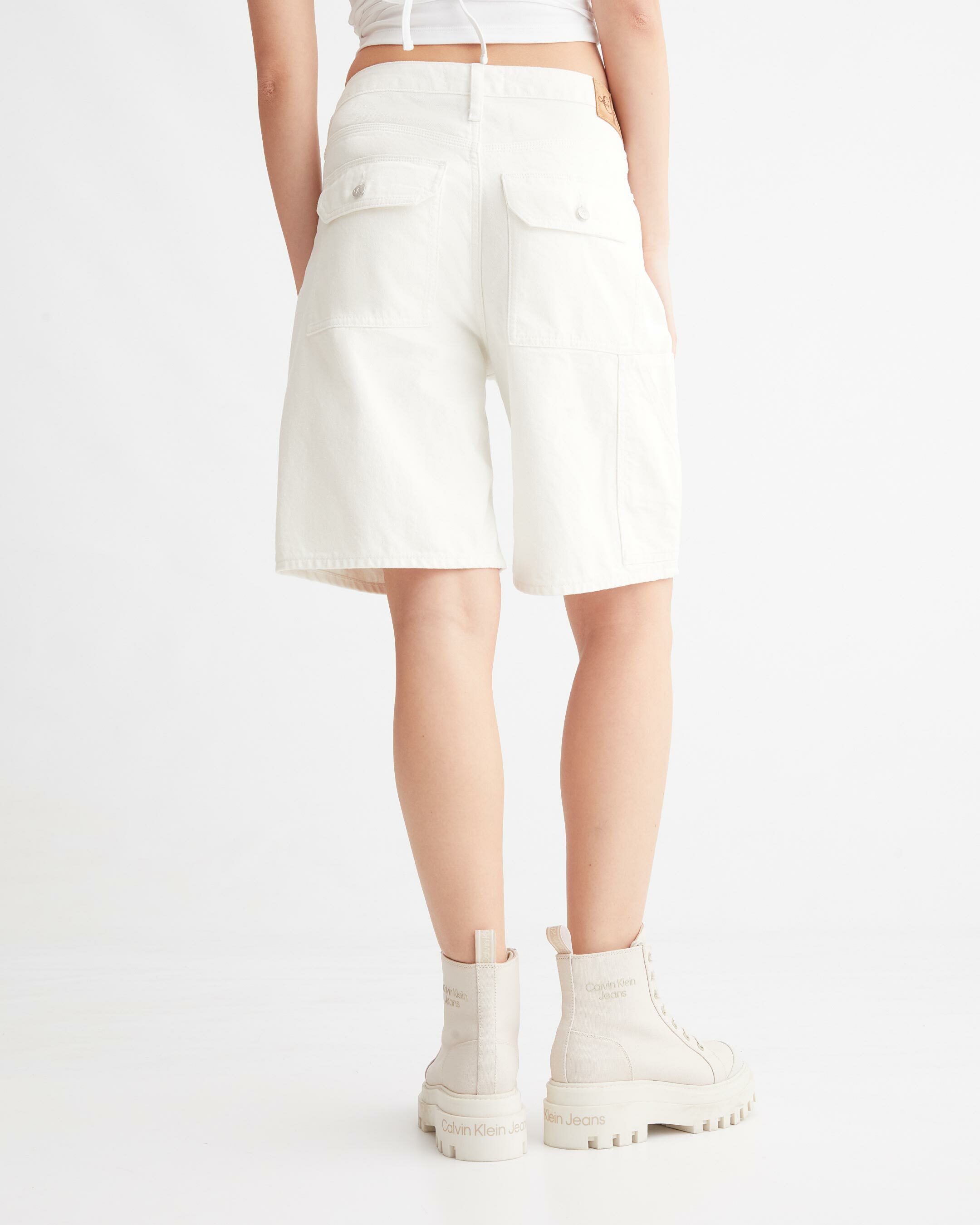 White sales carpenter shorts