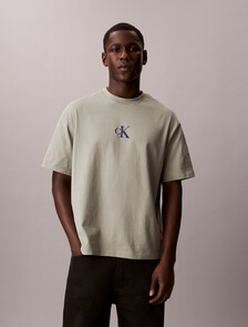 Overlay Logo Graphic Relaxed Tee, Shadow, hi-res