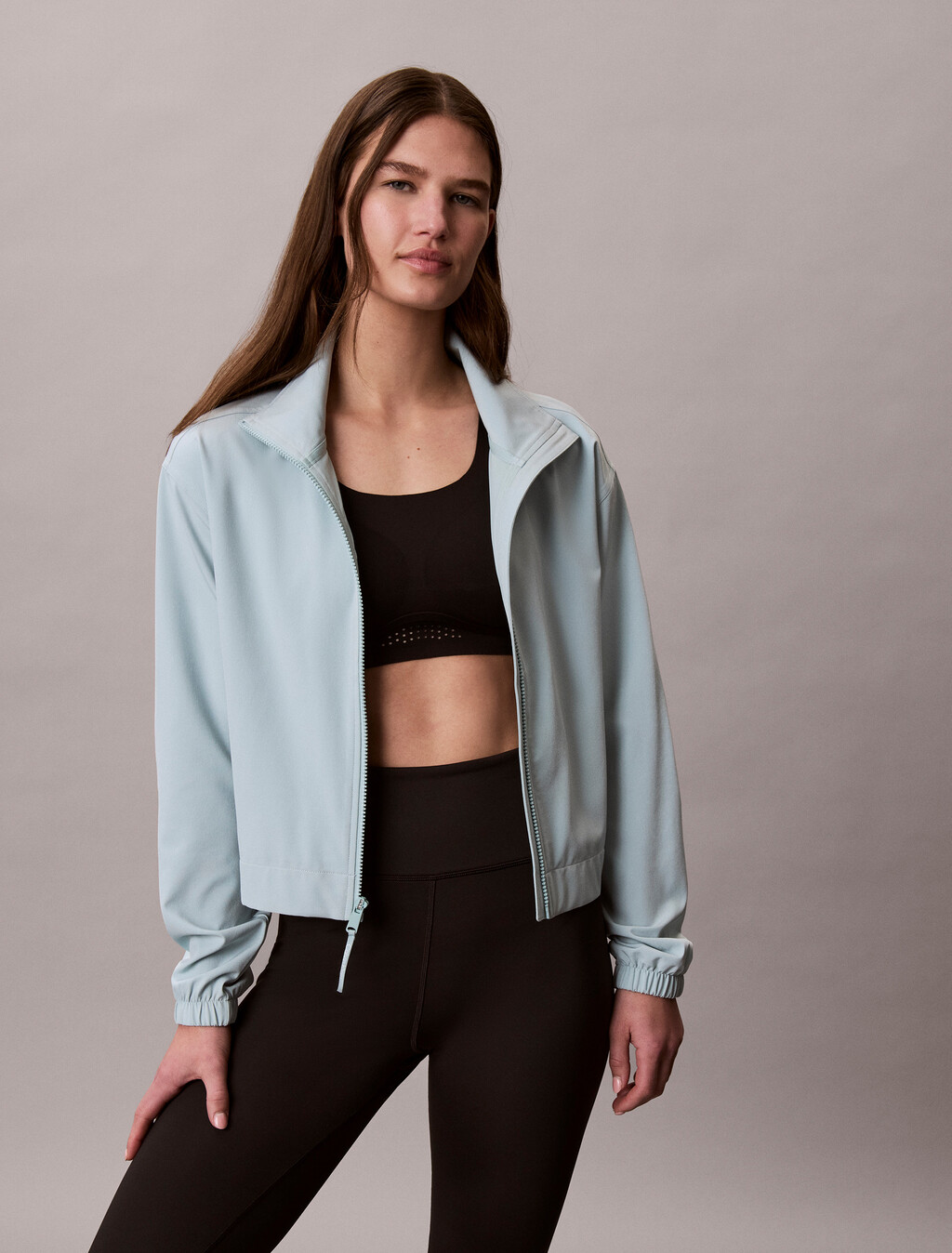 Essentials Modern Sport Windbreaker, Ether, hi-res