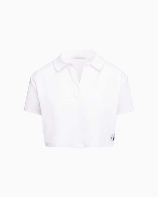 Relaxed Ribbed Polo Shirt
