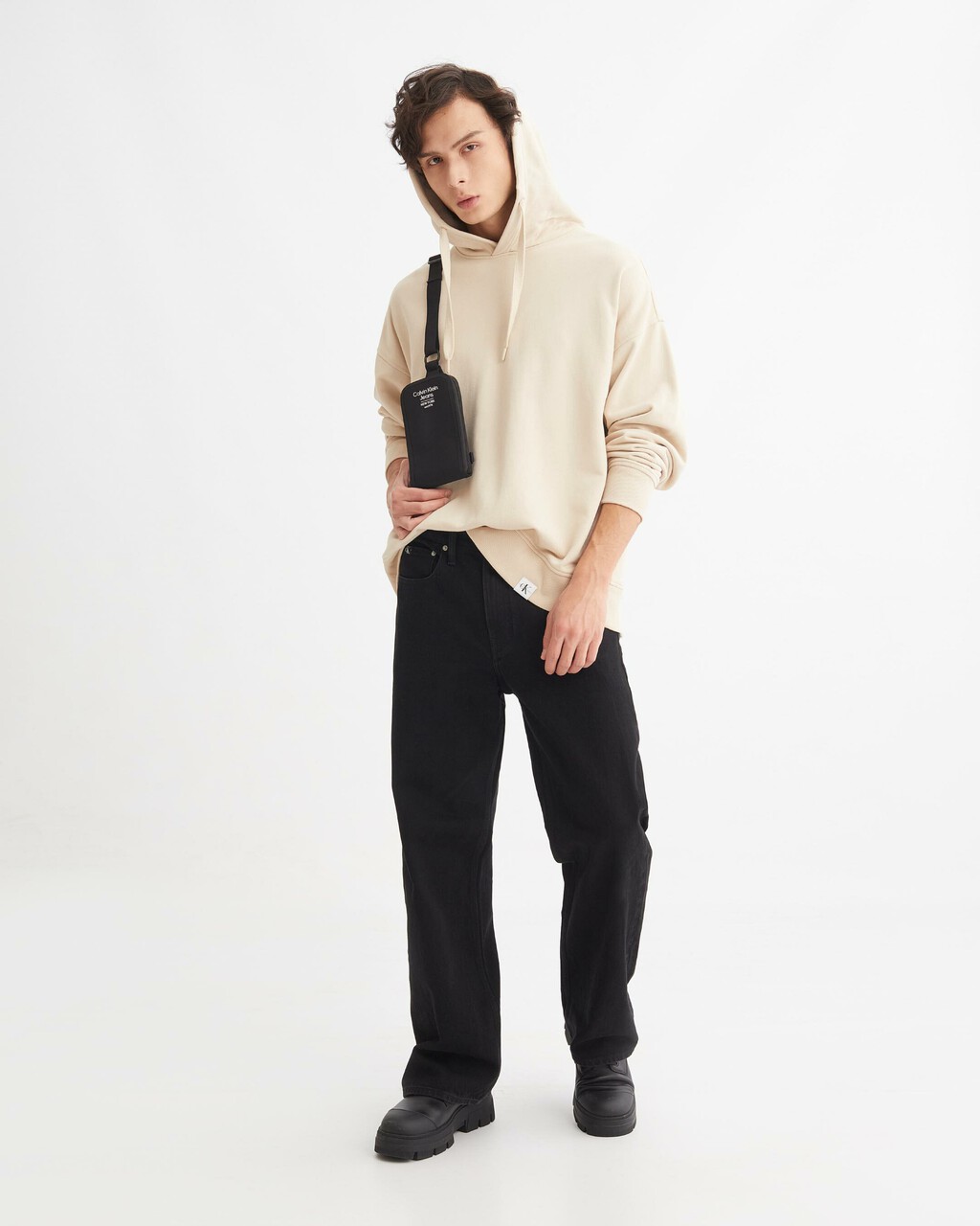 Premium Essentials Hoodie, Classic Beige, hi-res