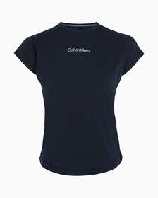 Ck Athletic Fitted Tee, BLACK BEAUTY, hi-res