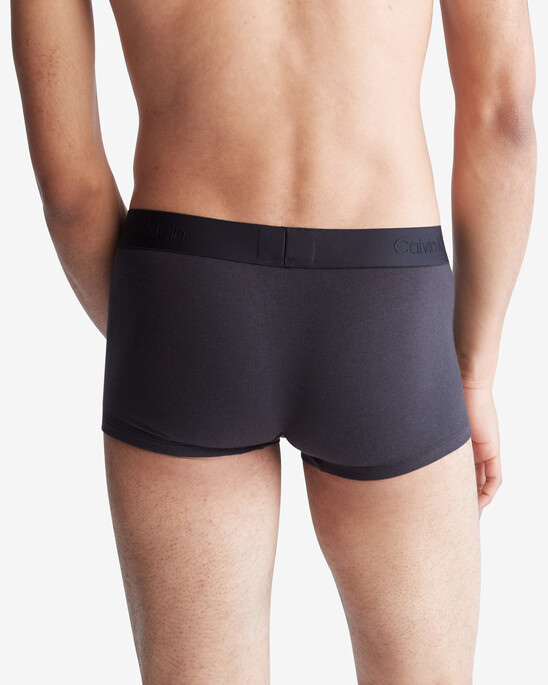 CK Black Ultra Soft Cashmere Low Rise Trunks