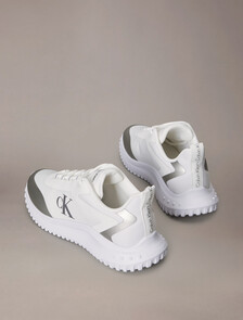 Mix Media Low Top Runner, Bright White/Silver, hi-res