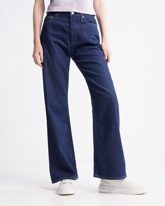 Linen Wide Leg Jeans