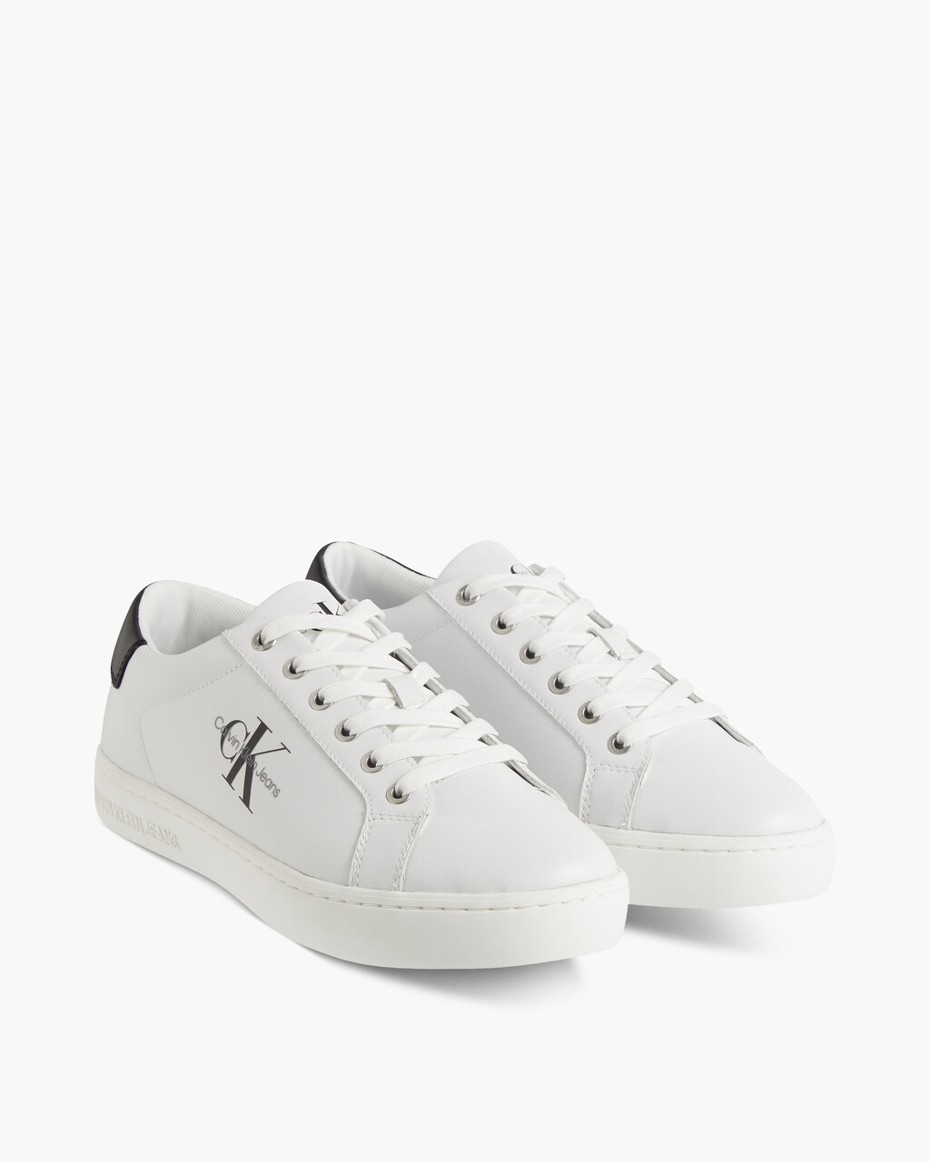 calvin klein cupsole sneaker lace up