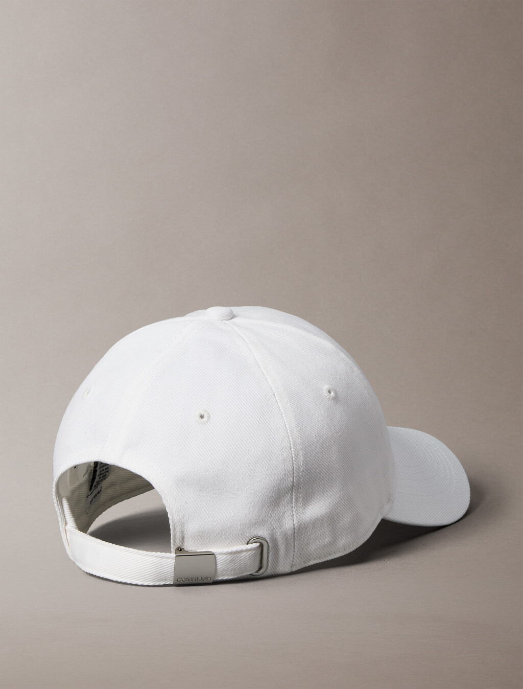Small Monogram Baseball Cap, Bone White, hi-res